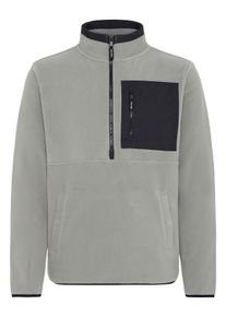 Outdoorjacke Blend "Troyer BHFloren", Herren, Gr. L, grau (ultimate gray), Obermaterial: 100% Polyester PES., Pullover Outdoorjacke