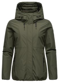 Winterjacke Ragwear "Winterjacke Sunniva", Damen, Gr. 3XL, gr&uuml;n (schwarz olive), Obermaterial: 100% Polyester PES. Obermaterial: Futter: 100% Polyester PES. 100% Polyester PES., Jacken Winterjacke