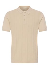 Longsleeve Blend "Strickpullover BHBaron", Herren, Gr. L, beige (oyster gray), Obermaterial: 100% Baumwolle CO., Shirts Longsleeve