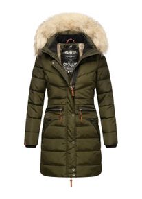 Steppmantel Navahoo "Steppmantel Paula", Damen, Gr. XS, gr&uuml;n (schwarz olive), Obermaterial: 100% Polyester PES. Obermaterial: Futter: 100% Polyester PES. 100% Polyester PES., M&auml;ntel Steppmantel