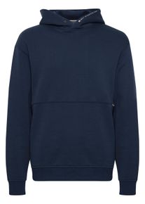 Kapuzenpullover Blend "Hoodie BHSweatshirt", Herren, Gr. M, blau (marineblaus), Obermaterial: 50% Baumwolle CO. 50% Polyester PES., bedruckt, normal, ohne Ausschnitt, Pullover Kapuzenpullover
