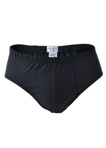 Slip Novila "Slip 1er Pack", Herren, Gr. XL, schwarz, Obermaterial: 92% Baumwolle CO. 8% Elasthan EL., Unterhosen Slip
