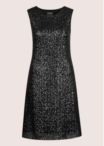 Madeleine Mode Sommerkleid MADELEINE "Kleid Schlankes Etui-Kleid mit Pailletten", Damen, Gr. 36, N-Gr, schwarz, Obermaterial: 100% Polyester PES., Modern, normal, Kleider Sommerkleid