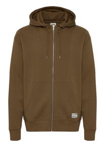 !Solid Sweatjacke SOLID "Sweatjacke SDLenz", Herren, Gr. S, braun (cub), Obermaterial: 60% Baumwolle CO. 40% Polyester PES., Sweatjacken Sweatjacke