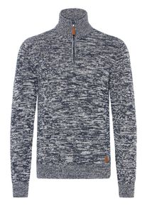 Troyer Blend "Troyer BHDanni", Herren, Gr. XL, blau (marineblaus), Obermaterial: 70% Baumwolle CO recyc.. 30% Polyester Pol. recyc.., Pullover Troyer