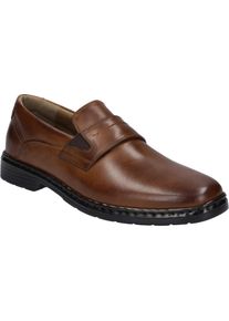 Slipper Josef Seibel "Alastair 15, cognac", Damen, Gr. 45, braun (cognac), Obermaterial: 100% Rindsleder Leather cow., Schuhe Slipper
