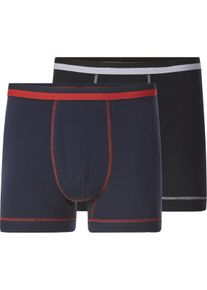 Slip Babista "2er Pack Panty GIDOTE", Herren, Gr. M, blau (dunkelblau schwarz), Obermaterial: 100% Baumwolle CO., Unterhosen Slip