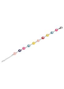 Adelia&acute;s Gliederarmband ADELIA&acute;S "Damen Armband &iquest; Gliederarmband aus Edelstahl 17 cm" Gr. 17, silber, Armb&auml;nder, Damen, Edelstahl, Gliederarmband