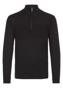 Troyer INDICODE "Troyer IDErno", Herren, Gr. XL, schwarz, Obermaterial: 80% Baumwolle CO. 20% Polyamid PA., Pullover Troyer