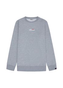 Sweatshirt Ellesse "Sweatshirt KIAMTO 2", Herren, Gr. M, grau (hellgrau), Obermaterial: 70% Baumwolle CO. 30% Polyester PES., Sweatshirts Sweatshirt