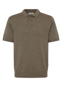 Longsleeve Casual Friday "Strickpullover CFBells", Herren, Gr. M, braun (major braun melange), Obermaterial: 50% Baumwolle CO. 50% Lyocell CLY., Shirts Longsleeve