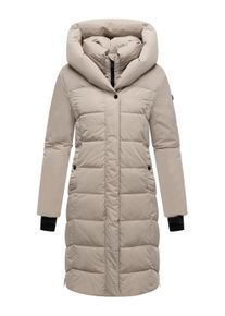 Steppmantel Navahoo "Steppmantel Laubzauber 14", Damen, Gr. XL, beige (bone), Obermaterial: 100% Polyester PES. Obermaterial: Futter: 100% Polyester PES. 100% Polyester PES., M&auml;ntel Steppmantel