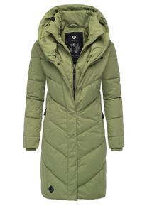 Steppmantel Ragwear "Steppmantel Natalka", Damen, Gr. 4XL, gr&uuml;n (olive leaf25), Obermaterial: 100% Polyester PES. Obermaterial: Futter: 100% Polyester PES. 100% Polyester PES., M&auml;ntel Steppmantel