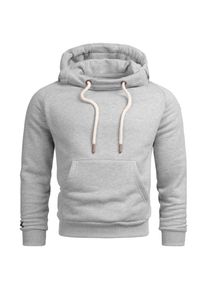 Kapuzenpullover Alessandro Salvarini "Alessandro Salvarini Herren Hoodie AS291", Herren, Gr. XL, grau (hellgrau), Obermaterial: 65% Baumwolle CO. 35% Polyester PES., Sweatshirts Kapuzenpullover