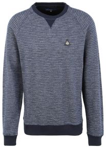 Longpullover Blend "Sweatshirt BHKuna", Herren, Gr. M, blau (marineblaus), Obermaterial: 70% Baumwolle CO. 30% Polyester PES., Pullover Longpullover