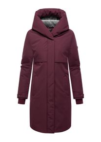 Wintermantel Navahoo "Wintermantel Domingaa 14", Damen, Gr. XS, rot (wine), Obermaterial: 100% Polyester PES. Obermaterial: Futter: 95% Polyester PES. 5% Elasthan EL. 100% Polyester PES., M&auml;ntel Wintermantel
