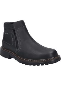 Stiefelette Josef Seibel "Chance 55, schwarz", Herren, Gr. 43, schwarz, Obermaterial: 100% Rindsleder Leather cow., Schuhe Stiefelette