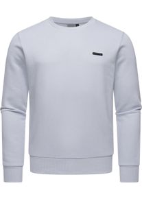 Sweater Ragwear "Sweater Indie", Herren, Gr. 3XL, grau (light grau24), Obermaterial: 70% Baumwolle CO. 30% Polyester PES., Sweatshirts Sweater
