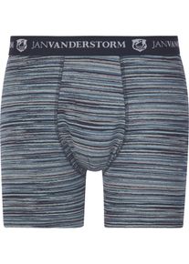Retro Pants Jan Vanderstorm "Retropant STIGBORG", Herren, Gr. XL, blau, Obermaterial: 95% Baumwolle CO. 5% Elasthan EL., Unterhosen Retro Pants