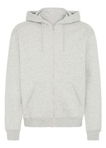 Kapuzensweatjacke Blend "Kapuzenfleecejacke BHJUSTE", Herren, Gr. XL, grau (stone mix), Obermaterial: 60% Baumwolle CO. 40% Polyester PES., Pullover Kapuzensweatjacke