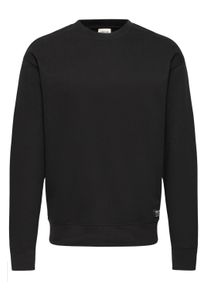 !Solid Kapuzenpullover SOLID "Hoodie SDDIXON", Herren, Gr. XXL, schwarz (true schwarz), Obermaterial: 65% Polyester PES. 35% Baumwolle CO., Pullover Kapuzenpullover