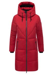 Steppmantel Navahoo "Steppmantel K&auml;ltekuschel XIV", Damen, Gr. 5XL, rot (dunkelrot), Obermaterial: 100% Polyester PES. Obermaterial: Futter: 100% Polyester PES. 100% Polyester PES., M&auml;ntel Steppmantel