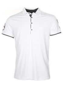 T-Shirt Top Gun "Polo Heaven TG20191001", Damen, Gr. S, wei&szlig;, Obermaterial: 93% Baumwolle CO. 7% Elasthan EL., Shirts T-Shirt