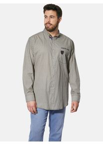 Langarmhemd CHARLES COLBY "Hemd DUKE QUILLON", Damen, Gr. XXL, weit, wei&szlig; (wollwei&szlig;), Obermaterial: 100% Baumwolle CO., Hemden Langarmhemd