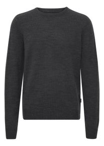 Strickfleece-Pullover Blend "Strickpullover BHPullover", Herren, Gr. XL, grau (charcoal mix), Obermaterial: 85% Polyacryl PAN. 15% Wolle WO., Pullover Strickfleece-Pullover