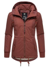 Winterjacke Ragwear "Winterjacke YM-Danka", Damen, Gr. M, rot (terracotta022), Obermaterial: 100% Polyester PES. Obermaterial: Futter: 100% Polyester PES. 100% Polyester PES., Jacken Winterjacke