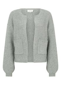 Cardigan Cartoon "Strick-Cardigan mit Taschen", Damen, Gr. 46, gr&uuml;n (jadeite), Obermaterial: 62% Polyester Pol. recyc.. 25% Polyacryl PAN. 6% Polyester PES. 4% Wolle mw. 3% Polyamid PA., Strickjacken Cardigan