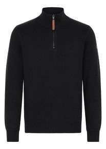 Troyer Blend "Troyer BHFintos", Herren, Gr. XXL, schwarz, Obermaterial: 70% Baumwolle CO recyc.. 30% Polyester Pol. recyc.., Pullover Troyer