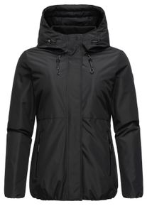 Winterjacke Ragwear "Winterjacke Sunniva", Damen, Gr. 3XL, schwarz, Obermaterial: 100% Polyester PES. Obermaterial: Futter: 100% Polyester PES. 100% Polyester PES., Jacken Winterjacke