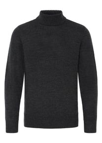 Rollkragenpullover Blend "Rollkragenpullover BHRylie", Herren, Gr. L, schwarz, Obermaterial: 100% Polyacryl PAN., Pullover Rollkragenpullover