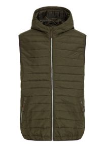 Steppweste Blend "Steppweste BHEDMAR", Herren, Gr. L, gr&uuml;n (forest night melange), Obermaterial: 100% Polyester PES., Westen Steppweste