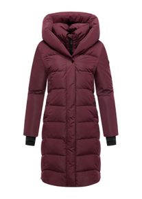 Steppmantel Navahoo "Steppmantel Laubzauber 14", Damen, Gr. 3XL, lila (wine), Obermaterial: 100% Polyester PES. Obermaterial: Futter: 100% Polyester PES. 100% Polyester PES., M&auml;ntel Steppmantel