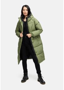 Winterjacke Marikoo "Marikoo Yaskaa Damen Herbst Winter Parka Jacke N112", Damen, Gr. L, gr&uuml;n (olive leaf), Obermaterial: 100% Polyester PES., Jacken Winterjacke