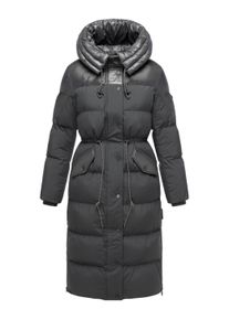 Steppmantel Navahoo "Steppmantel Knusperherz 14", Damen, Gr. L, grau (anthrazit), Obermaterial: 100% Polyester PES. Obermaterial: Futter: 100% Polyester PES. 100% Polyester PES., M&auml;ntel Steppmantel