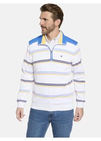 Sweatshirt Babista "Sweatshirt MODAVISTA", Herren, Gr. L, wei&szlig;, Obermaterial: 100% Baumwolle CO., Sweatshirts Sweatshirt