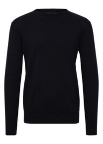 Rundhalspullover INDICODE "Rundhalspullover IDBadan", Herren, Gr. XXL, schwarz, Obermaterial: 100% Baumwolle CO., unifarben, normal, Rundhals, Pullover Rundhalspullover