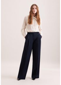 Stoffhose Seidensticker, Herren, Gr. 44, Normalgr&ouml;&szlig;en, navy, 100% Baumwolle, unifarben, Hosen Stoffhose