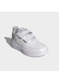 Sneaker adidas Sportswear "TENSAUR SPORT 3.0 CF K", M&auml;dchen, Gr. 29, cloud wei&szlig;, ftwr wei&szlig;, grau one, Synthetik, Textil, Schuhe Sneaker, mit Klettverschluss, f&uuml;r Kinder & Jugendliche