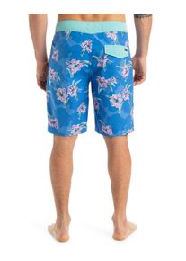 Boardshorts Quiksilver "Everyday Straight 20", Herren, Gr. 33(M/L), blau (nebulas blau backyards), Obermaterial: 100% Microfaser;, Hosen Boardshorts