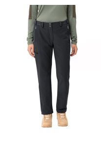 Outdoorhose Vaude "WOMEN'S SKOMER WINTER PANTS II", Damen, Gr. 46, N-Gr, schwarz, Obermaterial: 91% Polyester, 9% Elasthan. Futter: 100% Polyester, Hosen Outdoorhose