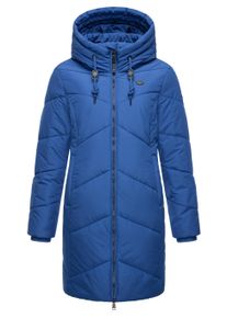 Steppmantel Ragwear "Steppmantel Novista", Damen, Gr. 3XL, blau, Obermaterial: 100% Polyester PES. Obermaterial: Futter: 100% Polyester PES. 100% Polyester PES., M&auml;ntel Steppmantel