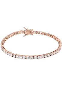 Tennisarmband Amor "9976539", silber (wei&szlig;), Armb&auml;nder, Damen, 19cm, Silber 925 (Sterlingsilber), Tennisarmband, mit Zirkonia (synth.)