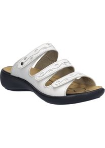 Sandale Josef Seibel "Ibiza 66, weiss", Damen, Gr. 35, wei&szlig;, Obermaterial: 100% Rindsleder Leather cow., Schuhe Sandale