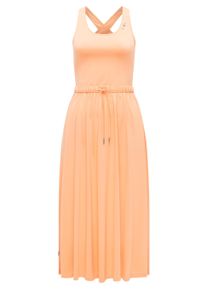 Shirtkleid Ragwear "Shirtkleid Mauglia YOUMODO", Damen, Gr. M, N-Gr, orange (peach), Obermaterial: 68% Modal CMD. 32% Polyester PES., Kleider Shirtkleid