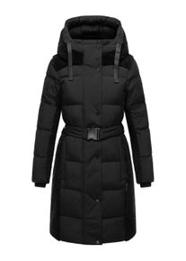 Wintermantel Navahoo "Wintermantel Funkelteddy 14", Damen, Gr. XL, schwarz, Obermaterial: 100% Polyester PES. Obermaterial: Futter: 100% Polyester PES. 100% Polyester PES., M&auml;ntel Wintermantel