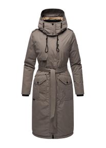 Wintermantel Navahoo "Wintermantel Hokulanii", Damen, Gr. XS, grau (dunkelgrau), Obermaterial: 100% Polyester PES. Obermaterial: Futter: 100% Polyester PES. 100% Polyester PES., M&auml;ntel Wintermantel